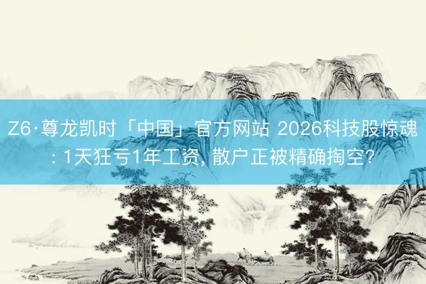 Z6·尊龙凯时「中国」官方网站 2026科技股惊魂: 1天狂亏1年工资， 散户正被精确掏空?