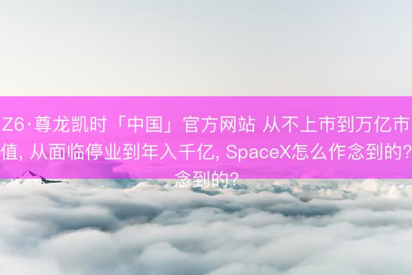 Z6·尊龙凯时「中国」官方网站 从不上市到万亿市值， 从面临停业到年入千亿， SpaceX怎么作念到的?